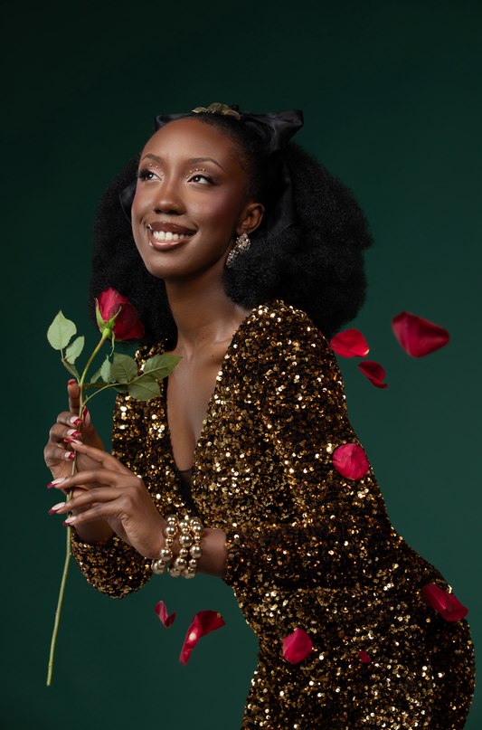 A Golden Shimmery Dress | €10 per day